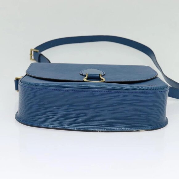 LOUIS VUITTON Epi Saint Cloud GM Shoulder Bag Toledo Blue - Picture 3 of 15